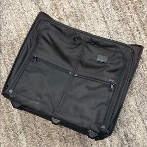 Tumi ALPHA Black long 2 wheel garment bag large STYLE#22036